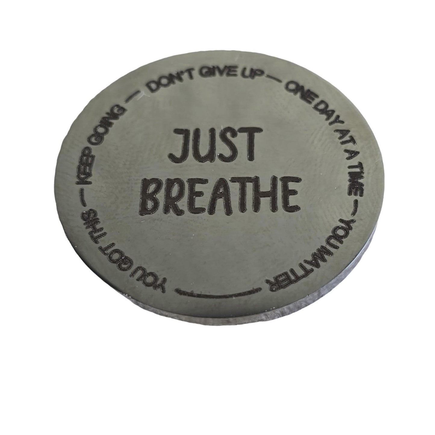 Pocket Hug - Just Breathe - Semicolon Sentiments