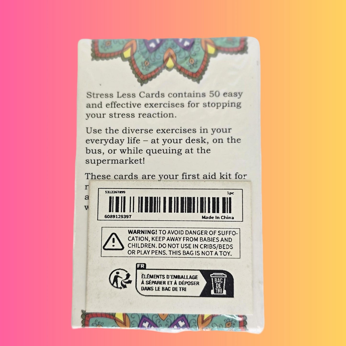 Stress Relief Meditation Cards - Semicolon Sentiments