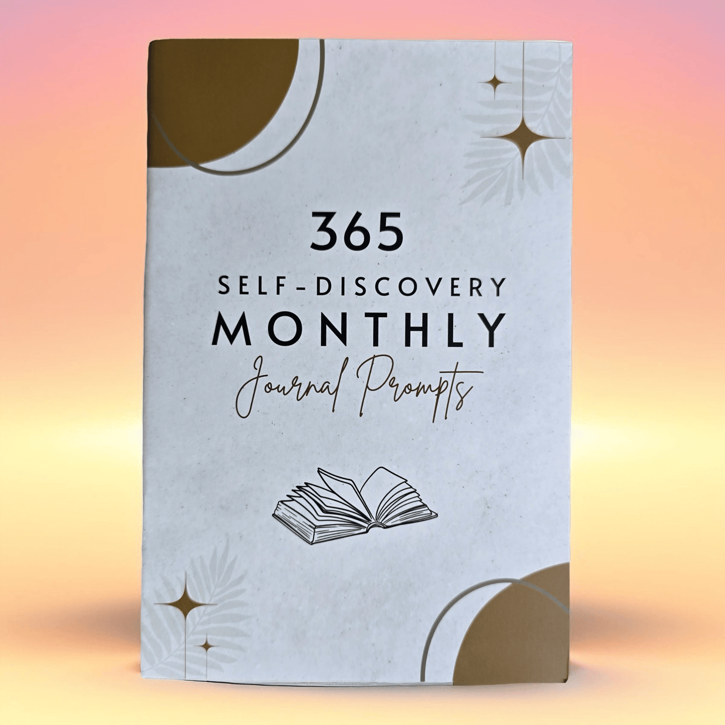 365 Self Discovery Monthly Journal Prompt Book - Semicolon Sentiments