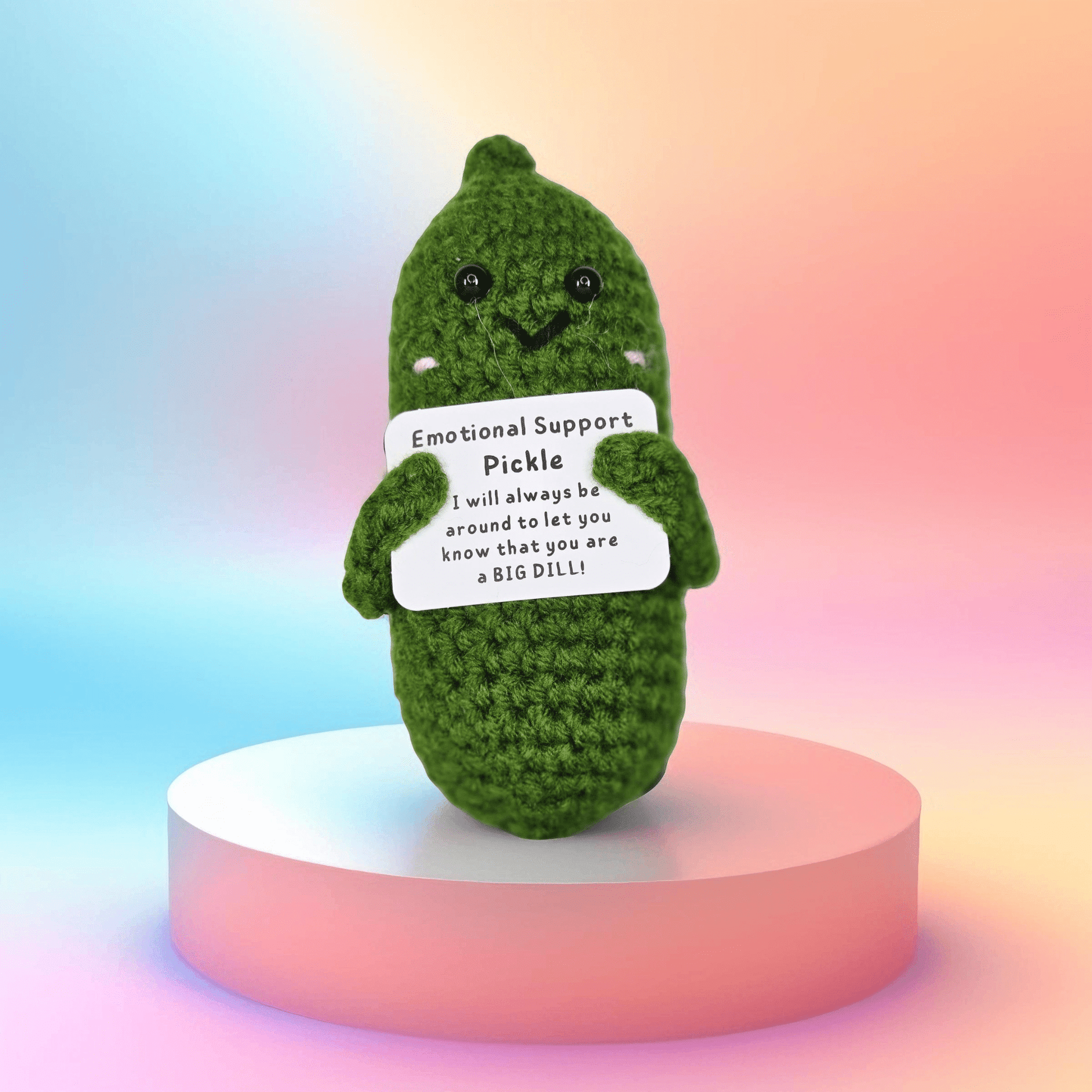 Emotional Support Pickle - Semicolon Sentiments