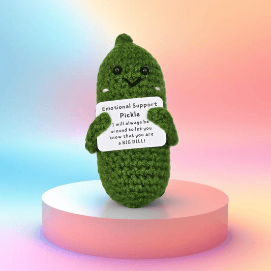 Emotional Support Pickle - Semicolon Sentiments