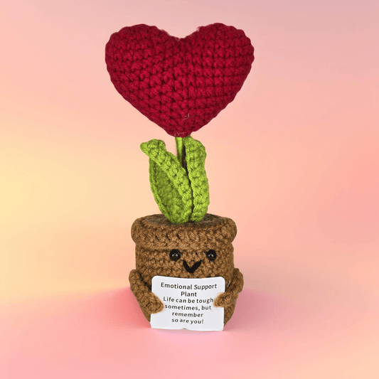 Heart Shaped Emotional Support Plant - Semicolon Sentiments