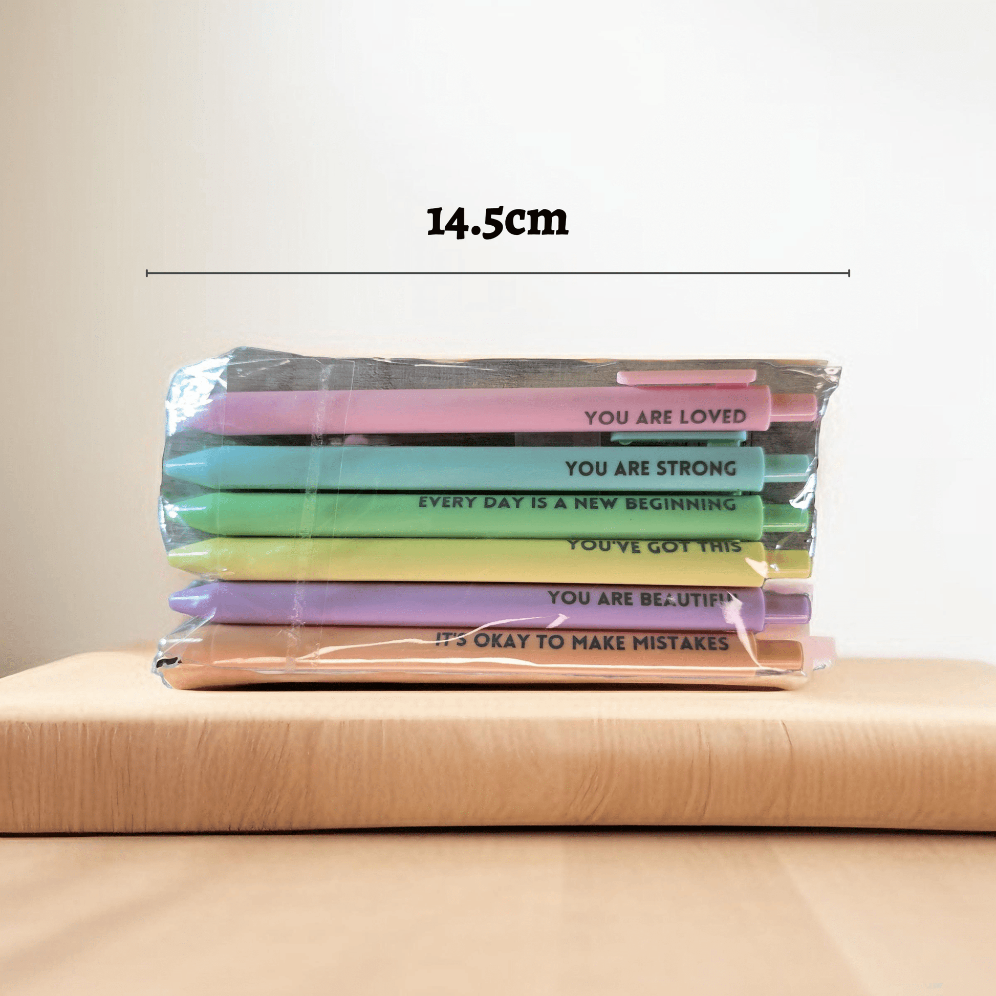 Inspirational Pen Set (6 pcs) - Semicolon Sentiments