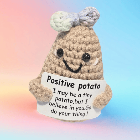 Mini Funny Positive Potato - Semicolon Sentiments