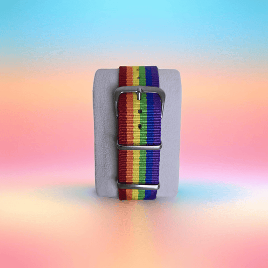 Rainbow Belt Bracelet - Semicolon Sentiments