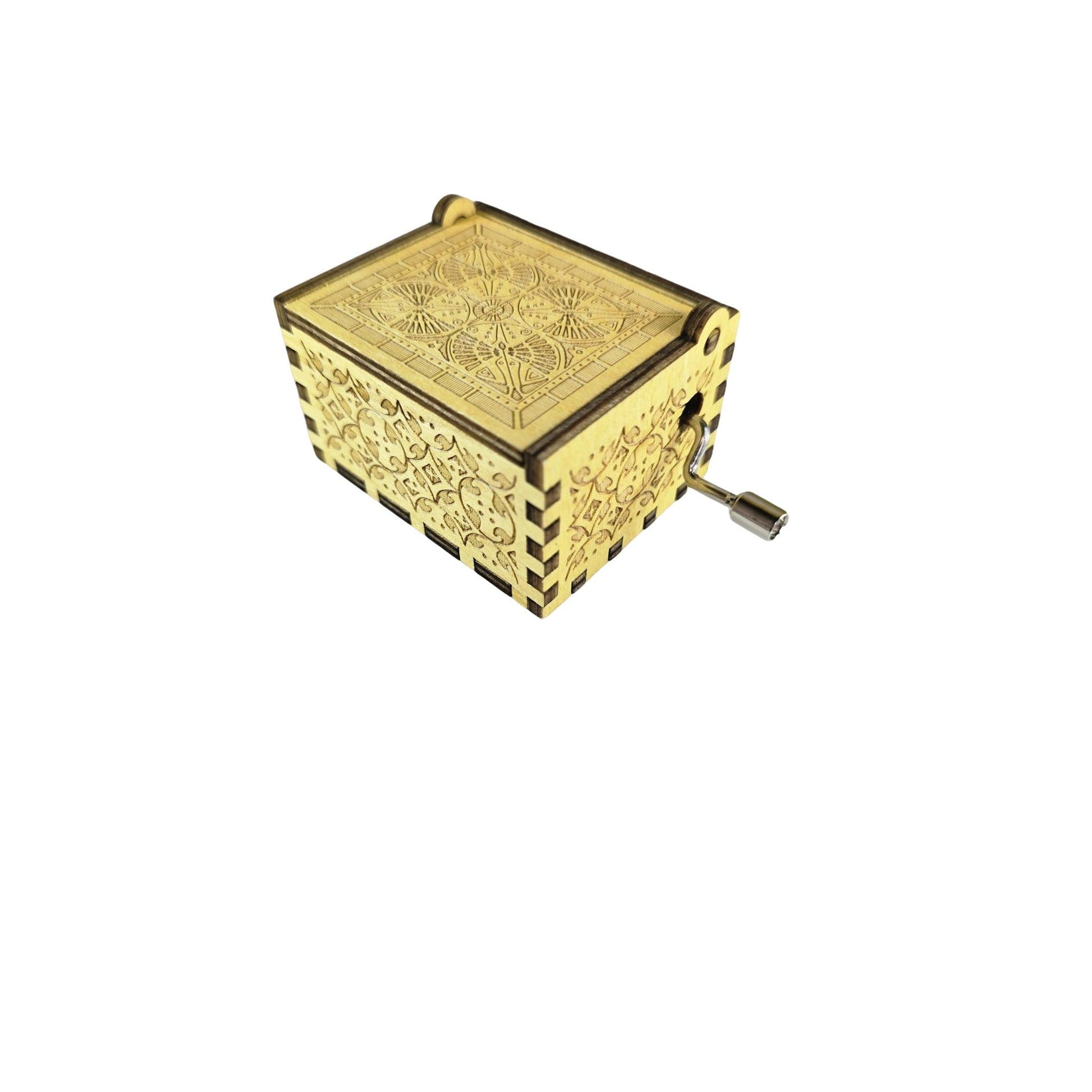 Wooden Music Box - Semicolon Sentiments